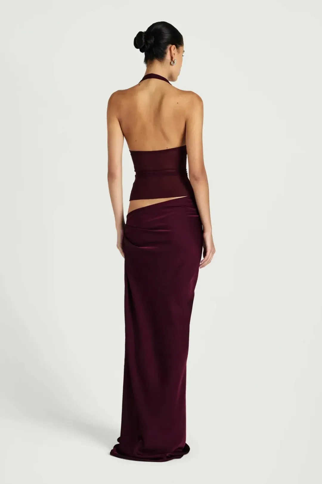 Benni Ira Maxi Dress Grape 12 for rent on The Volte - main image