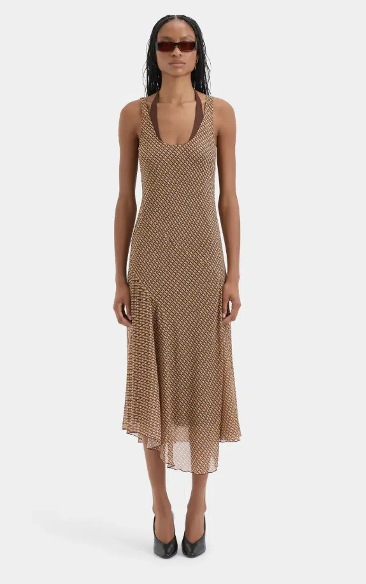 Sir the Label Cooper Layered Midi Dress Size 0 - Image 1