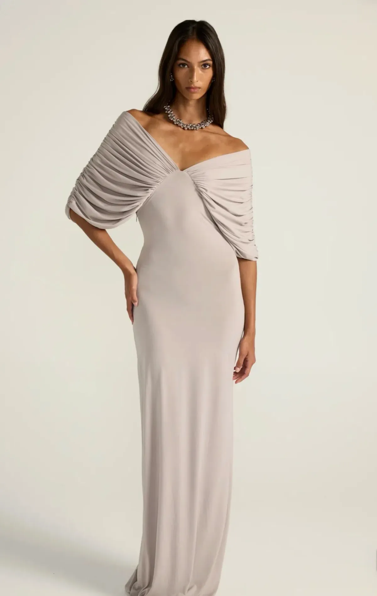 Ance Gria Grey Neve Dress S - Image 1