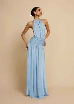 Arcina Ori Santina Maxi Dress in Sky Blue Size XS / AU 6 for rent on The Volte - image 2