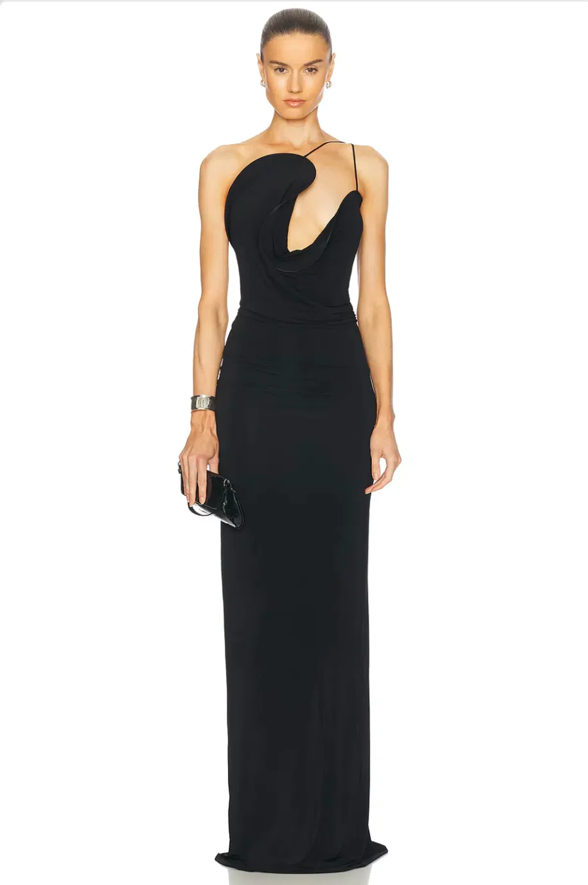 BNWT Christopher Esber Black Wave Coil Dress - Size 10 AU - Image 1