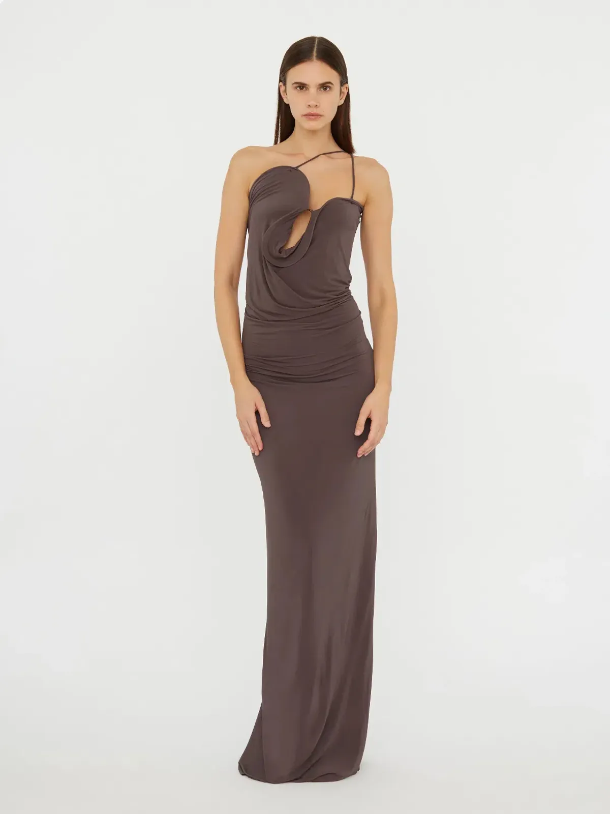BNWT Christopher Esber Smoke Wave Coil Dress - Size 14 AU - Image 1