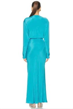 Christopher Esber Lagoon Triquetra Front Shirt Dress - Size 4 AU for rent on The Volte - image 3
