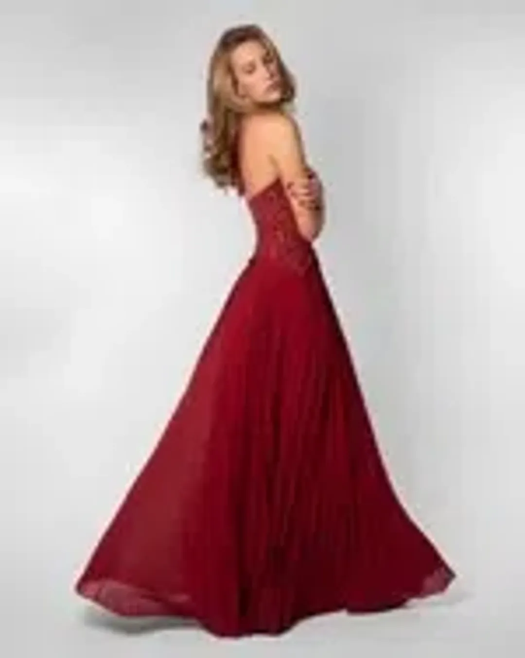 Fenity Gaia Maxi Dress in Red Size S for rent on The Volte - main image