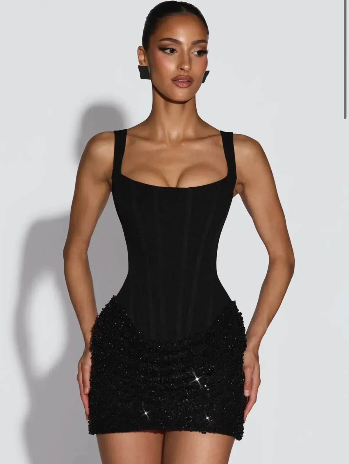BABYBOO YEONA MINI DRESS - BLACK 6 - Image 1