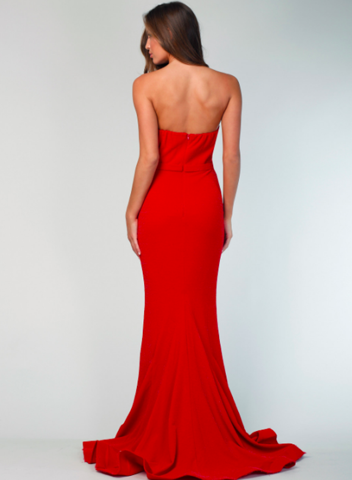 Jennifer gown red by Tina Holy size 6 - Image 4
