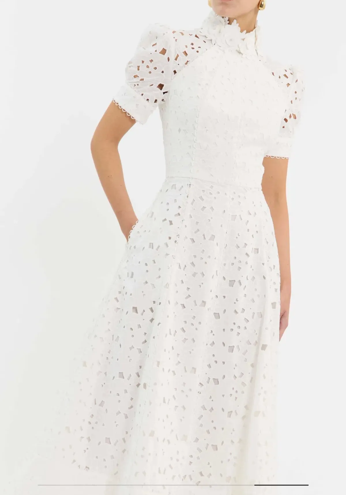 Rebecca Vallance KITSU SHORT SLEEVE MIDI DRESS - Image 2