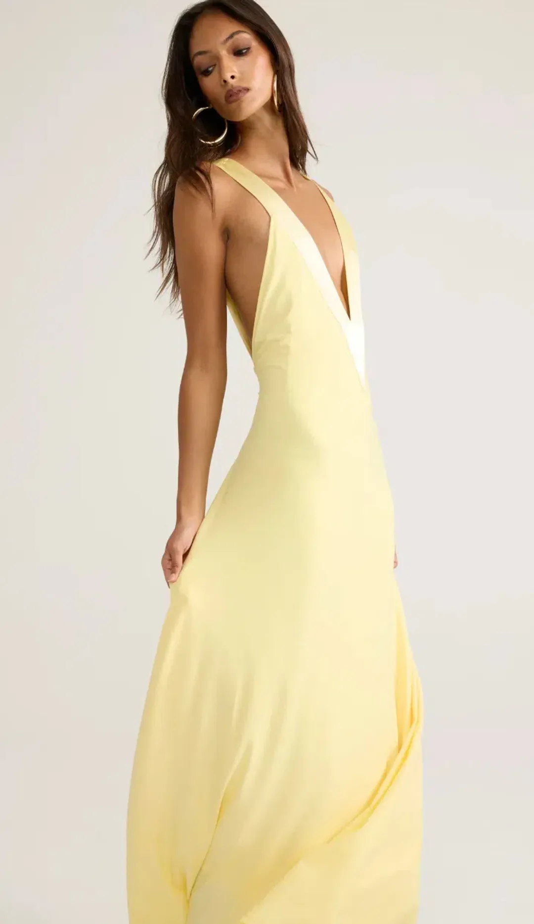 Rosa Gown Lemon for rent on The Volte - main image