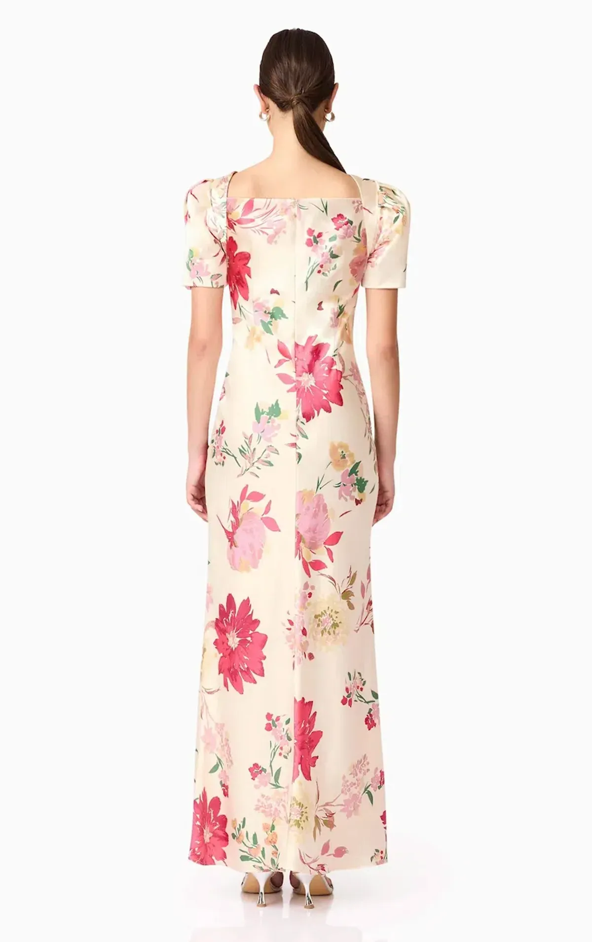 Elliatt Rosalina Puff Sleeve Maxi Dress in Floral - Image 2