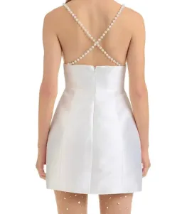 Karina Dress | White for rent on The Volte - image 2