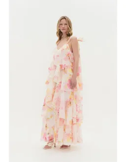 Aje Gracie Maxi Dress Size 10 AU Wildflowers for rent on The Volte - image 3