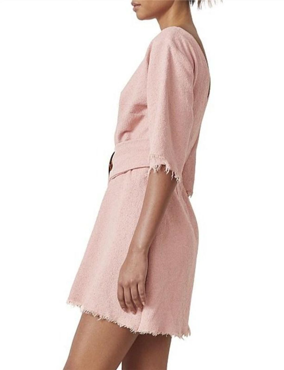 Bec & Bridge Ollie Mini Dress Musk Pink Size 8 for rent on The Volte - main image