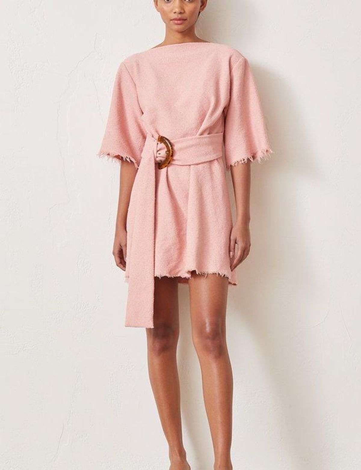 Bec & Bridge Ollie Mini Dress Musk Pink Size 8 for rent on The Volte - main image