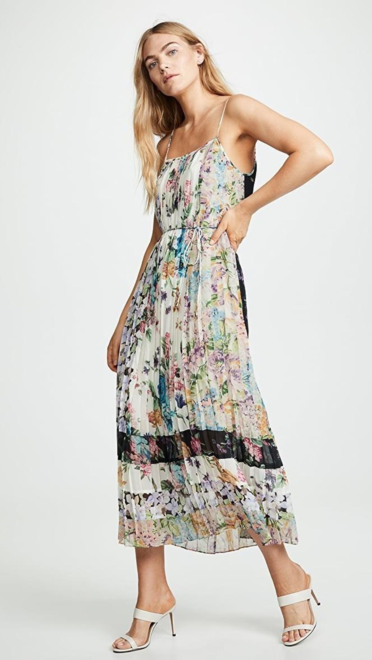 Zimmermann Ninety-Six Pleated Slip Dress size 0 for rent on The Volte - main image