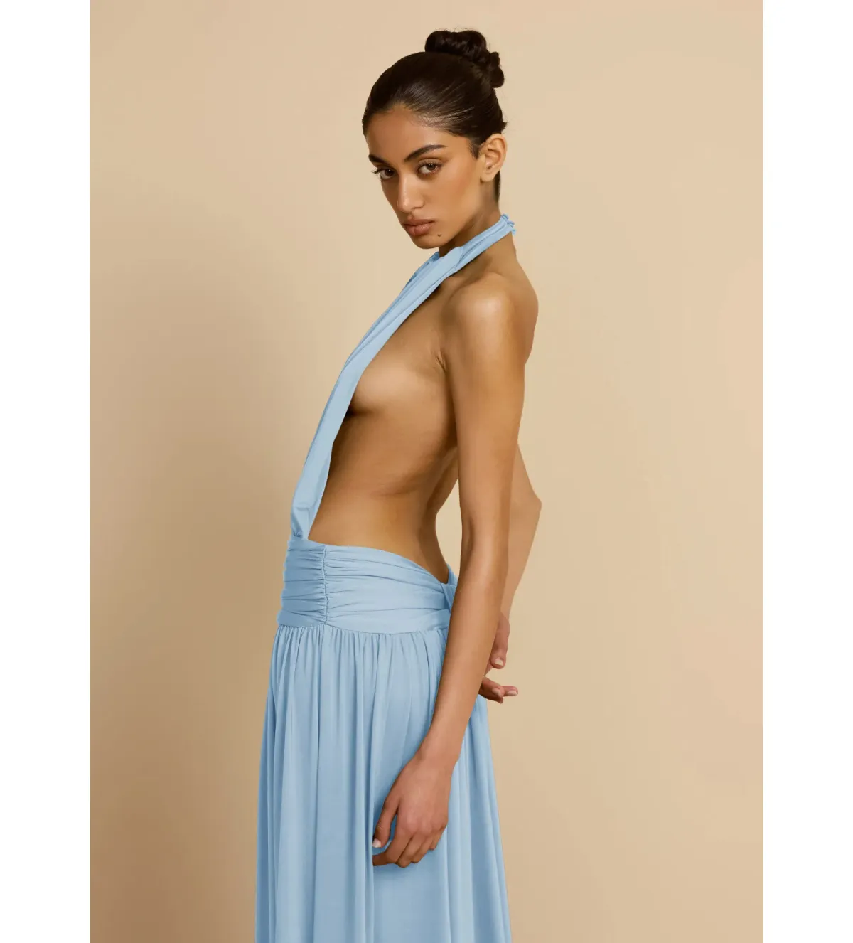 Arcina Ori Santina Maxi Dress in Sky Size 6 - Image 3