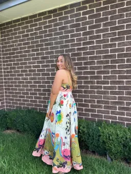 Alemais Evergreen Sundress Size 12 for rent on The Volte - image 1
