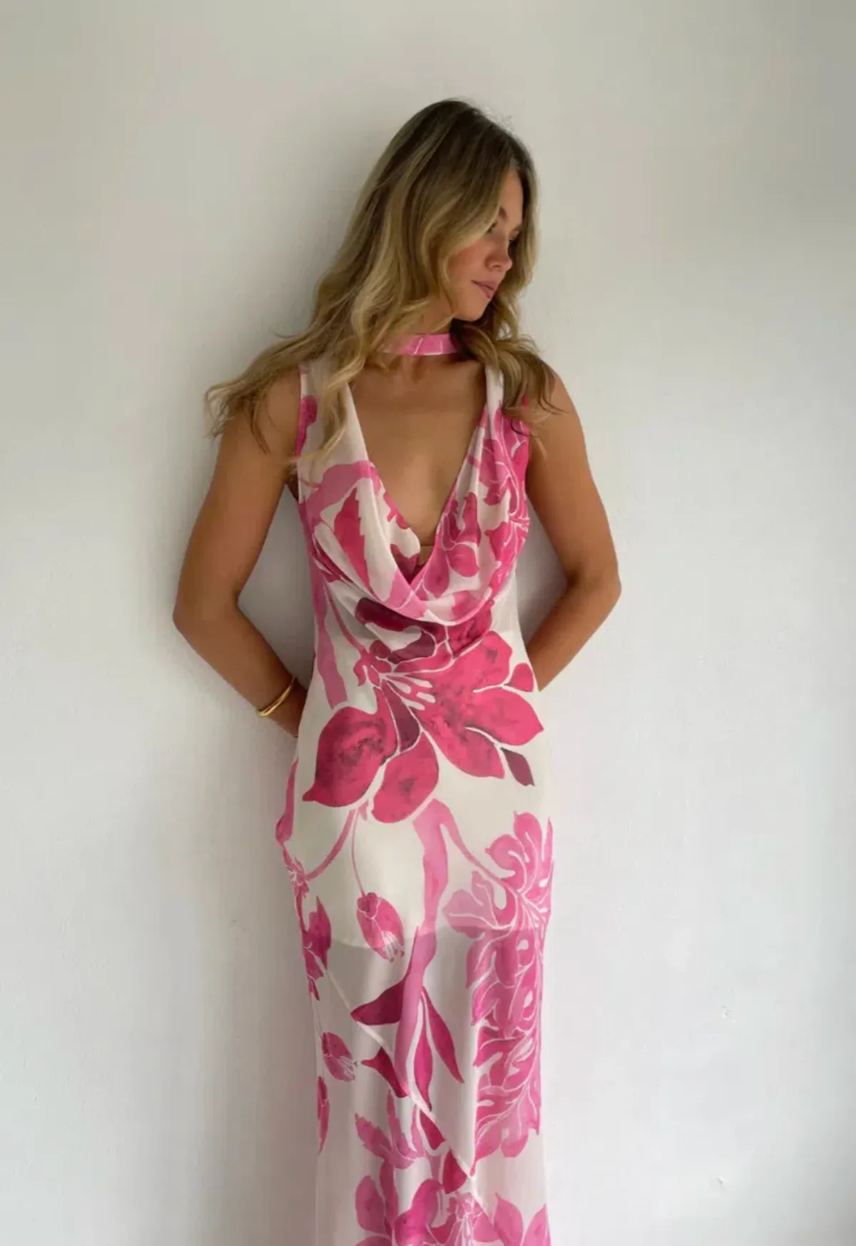 By Nicola Juno Maxi Dress in Potpourri Size 12 - Image 4