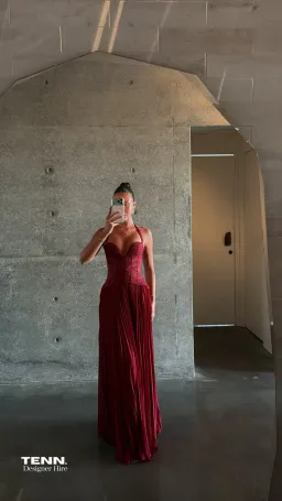 Fenity Gaia Gown Red Size L for rent on The Volte - image 3
