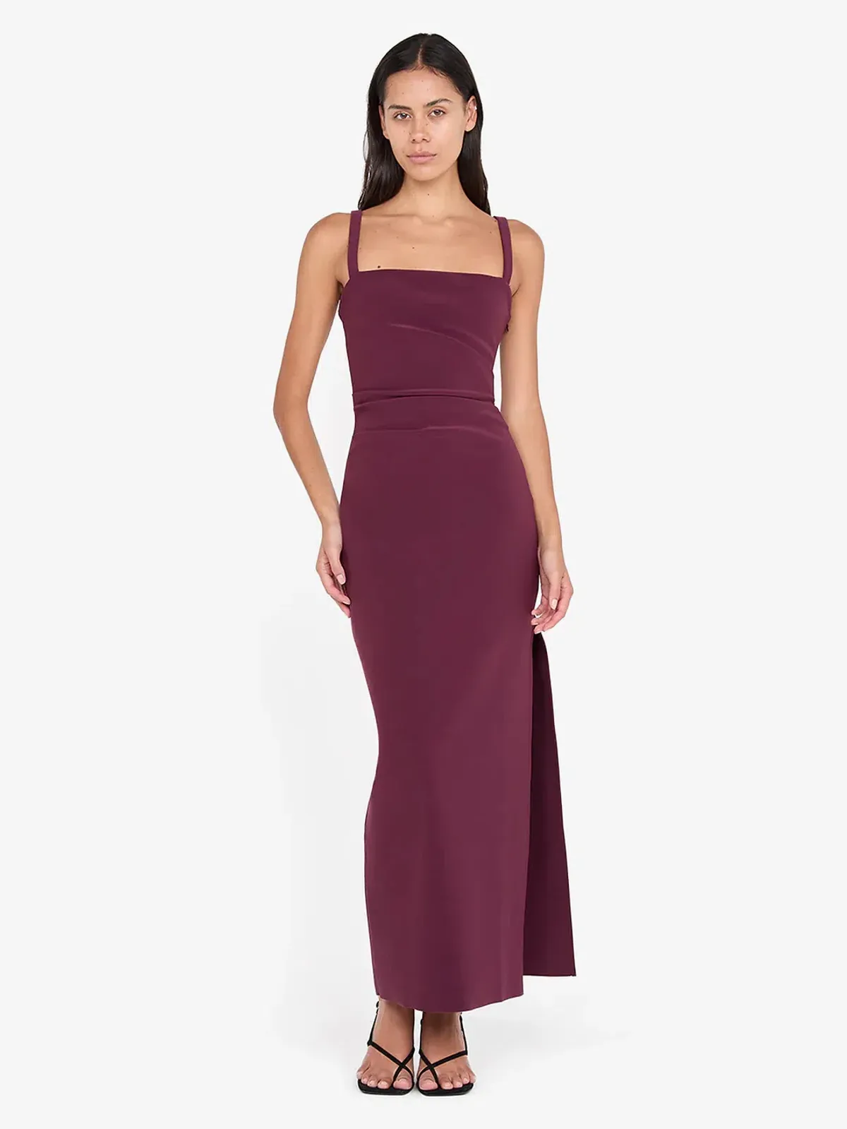BEC & BRIDGE LEORA MAXI / PLUM / SIZE 16 - Image 1