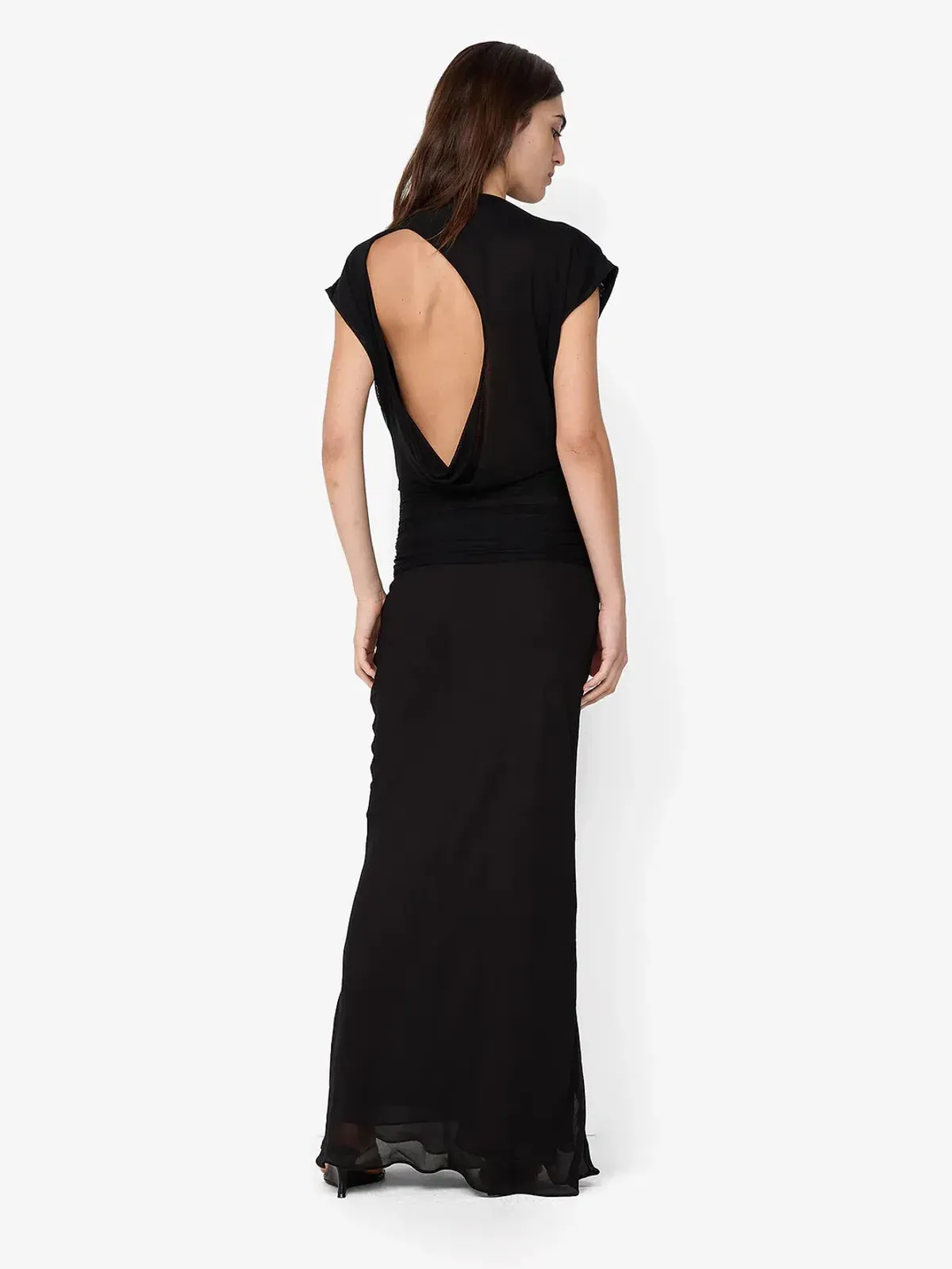 BEC & BRIDGE JEHNAYA ASYM MAXI BLACK / SIZE 8 - Image 3