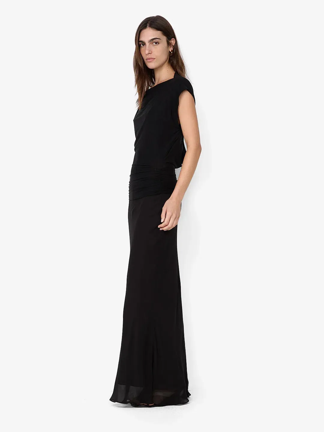 BEC & BRIDGE JEHNAYA ASYM MAXI BLACK / SIZE 8 for rent on The Volte - main image