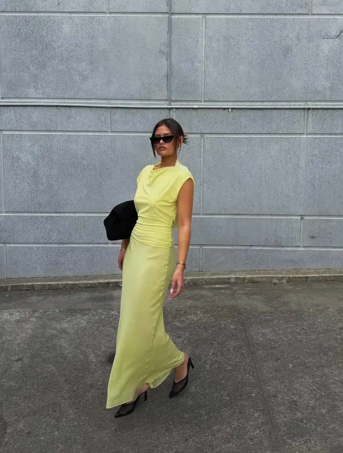 BEC & BRIDGE JEHNAYA ASYM MAXI CITRUS / SIZE 6 - Image 1