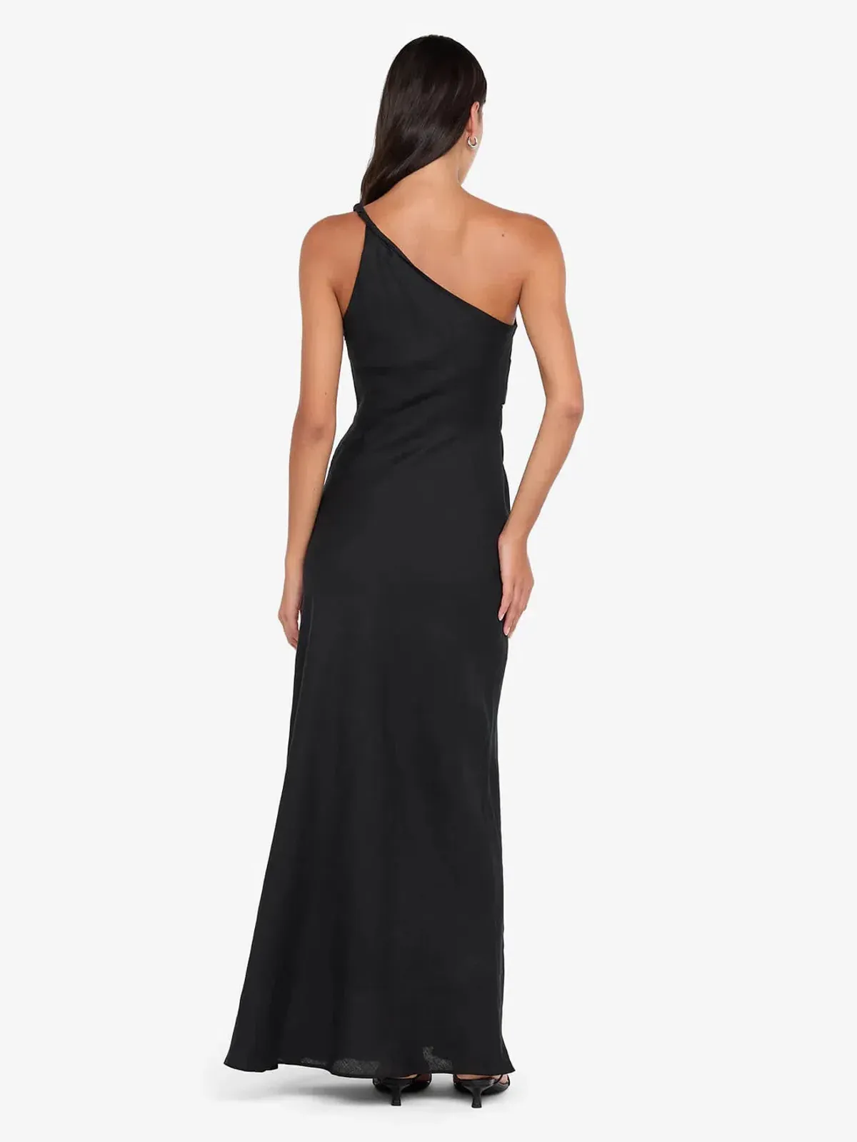 BEC & BRIDGE MELANIE ASYM MAXI BLACK / SIZE 6 - Image 2