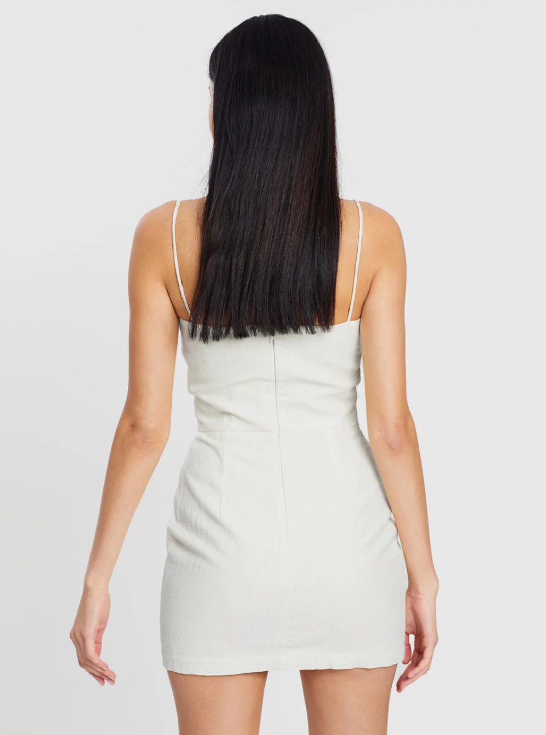Bec & Bridge Ana Mini Dress White Size 8 for rent on The Volte - main image
