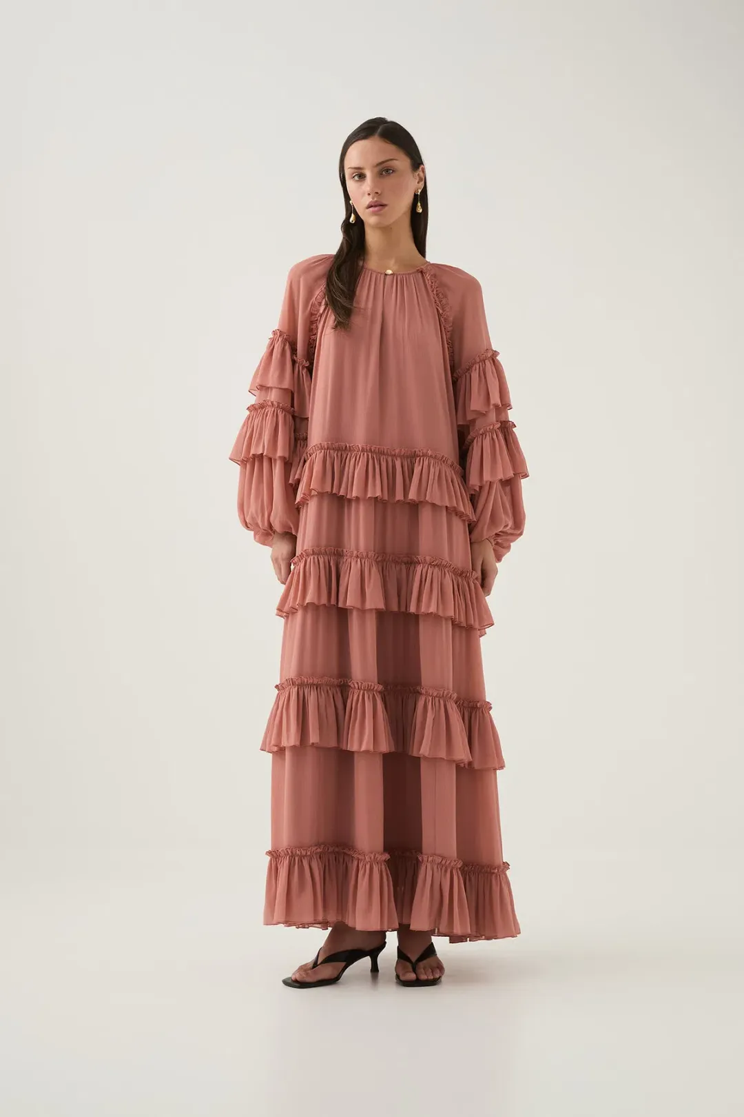 Aje Mina Maxi Dress for rent on The Volte - main image