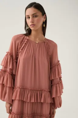 Aje Mina Maxi Dress for rent on The Volte - image 4