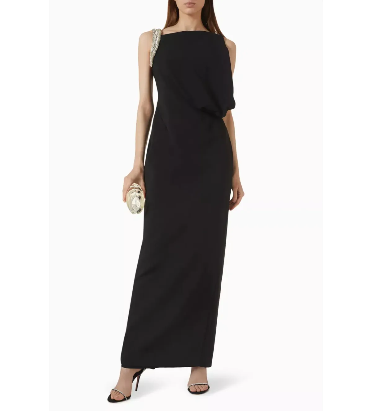 Rachel Gilbert Claudelle Maxi Gown in Black Size 0/AU6 - Image 1