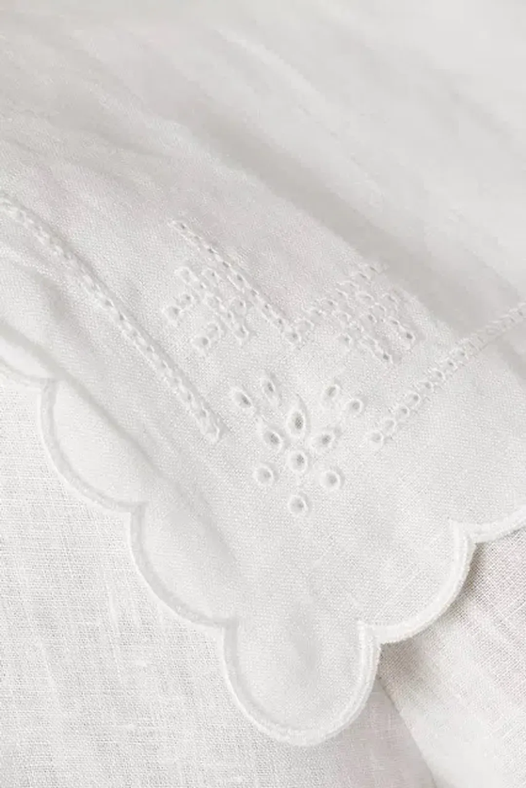 Oroton Handkerchief Shirt and Short Set White 8 AU for rent on The Volte - main image