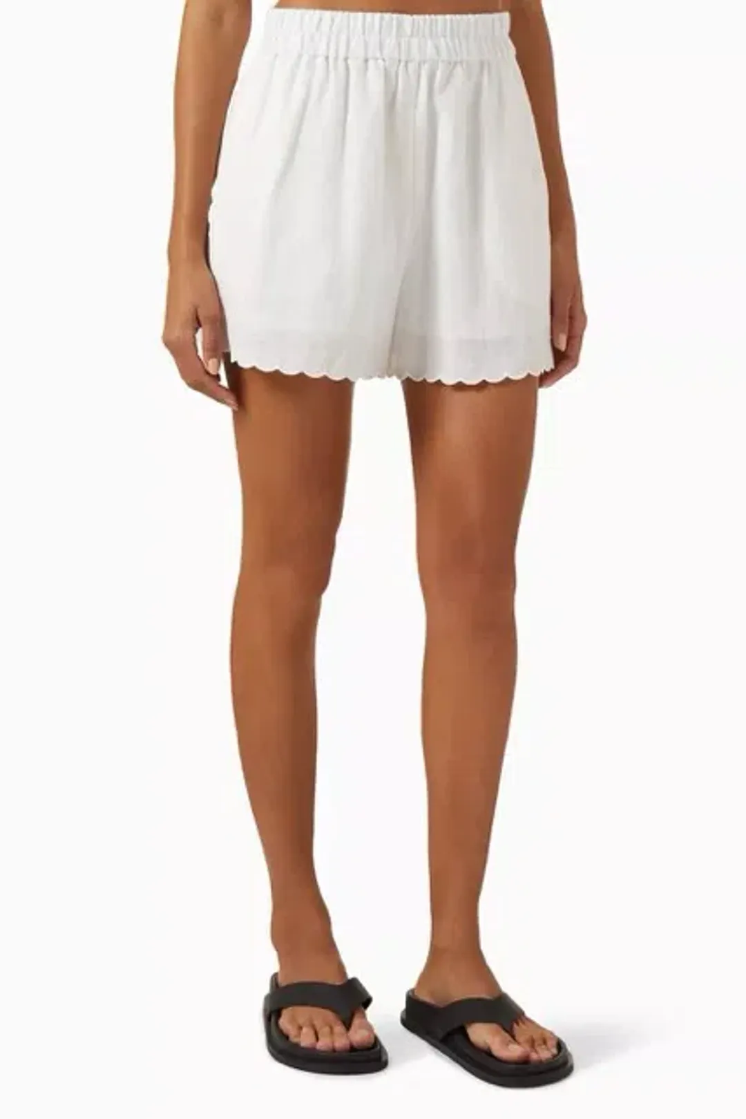 Oroton Handkerchief Shirt and Short Set White 8 AU for rent on The Volte - main image