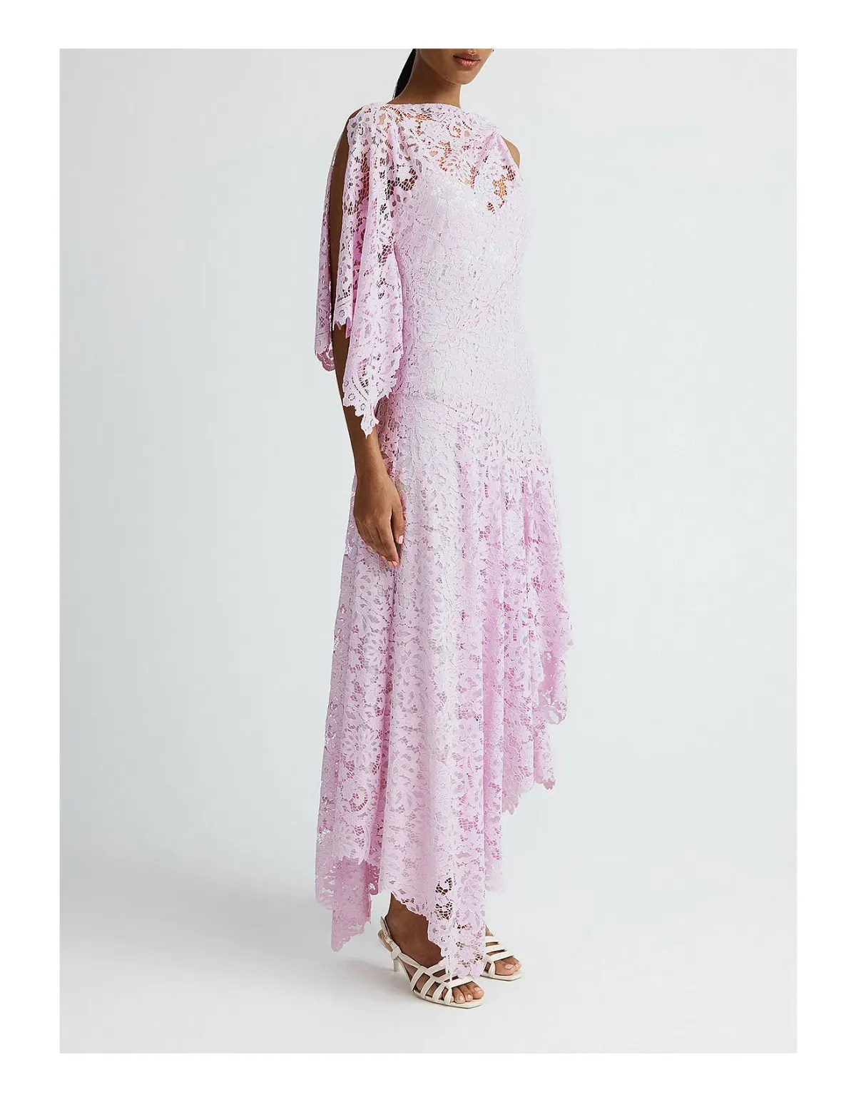 ANNA QUAN Lydia Dress Purple Lace 8 AU - Image 2