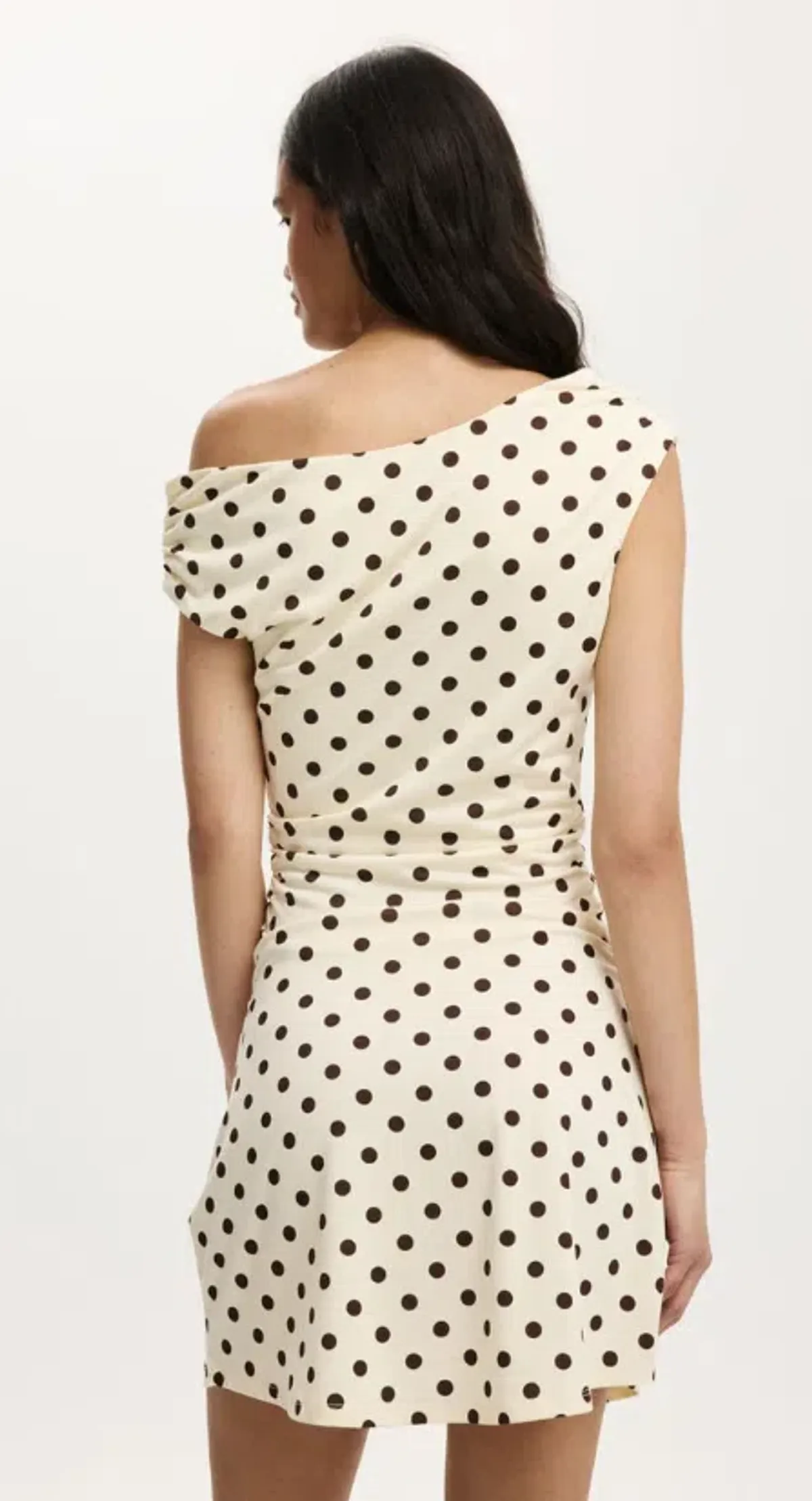 Sandy Asymmetrical Mini Dress - Image 2
