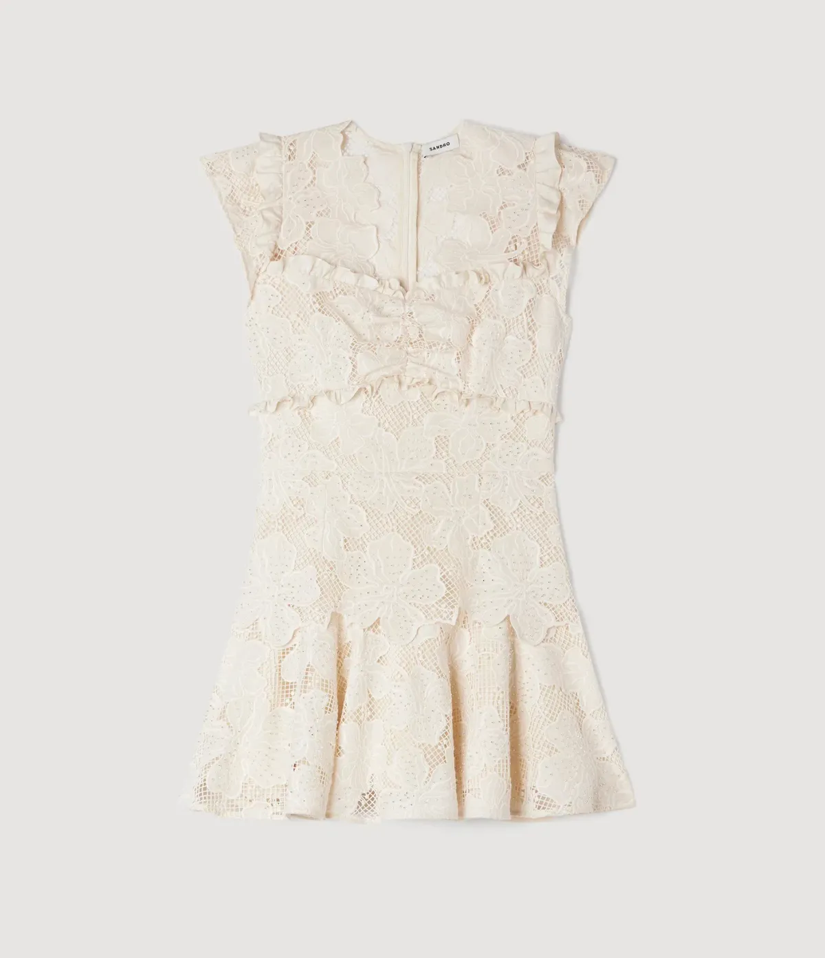 Short Guipure Dress - Image 1