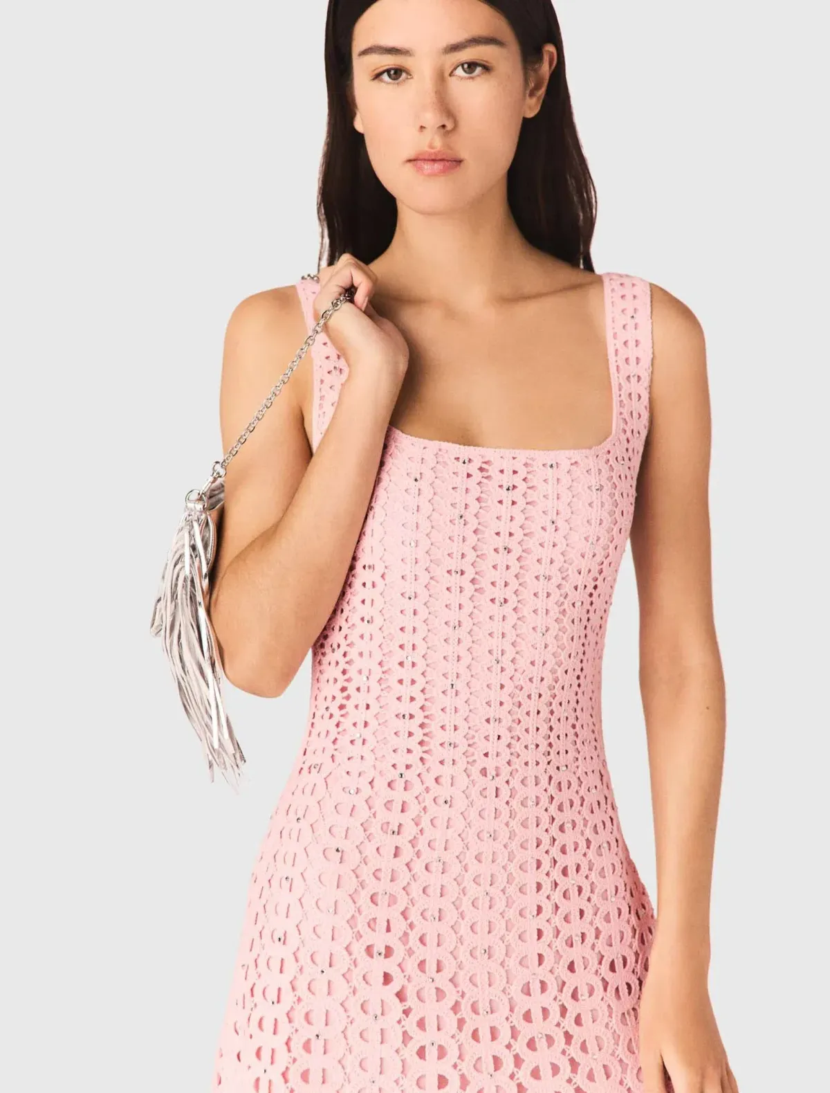 openwork midi dress - Image 2