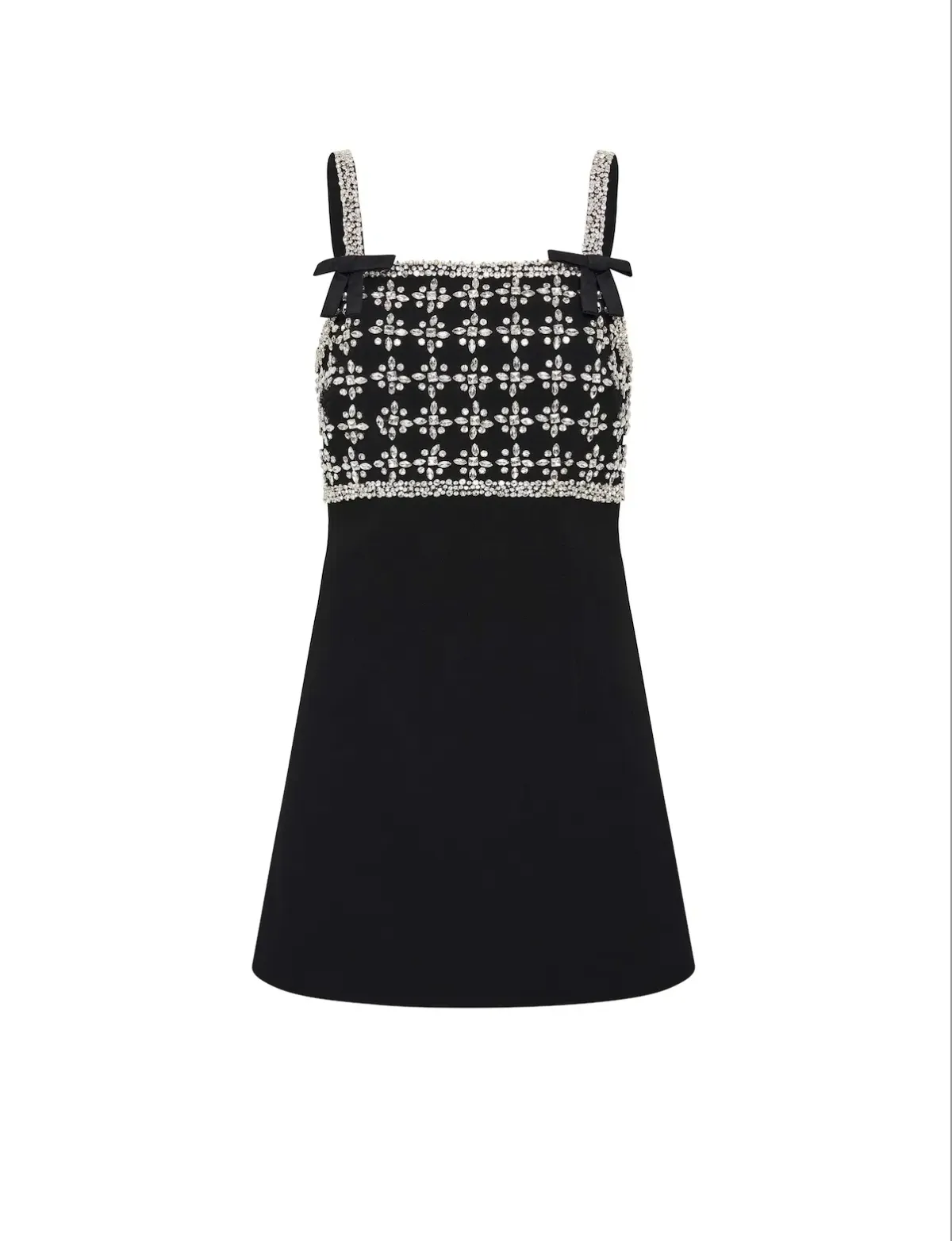 Rebecca Vallance Rina crystal-embellished minidress - Image 1