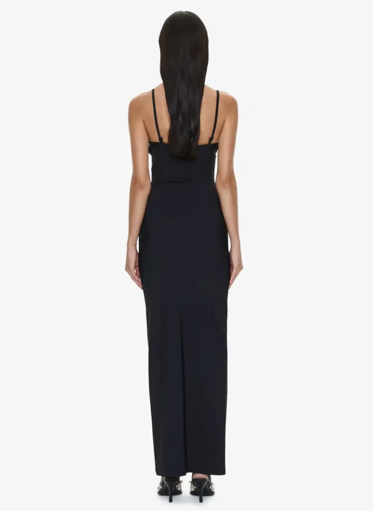 Christopher Esber Porto Tie Lycra Dress Black Size 10 - Image 2