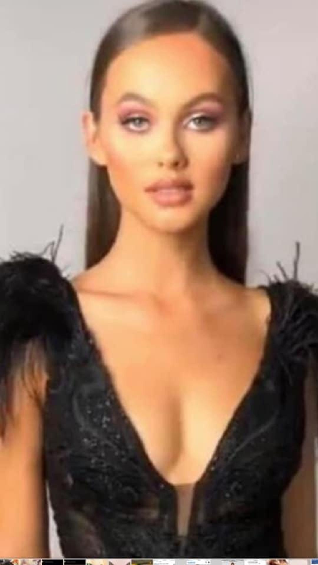 -Doll house:PORTIA & SCARLETT FEATHER MINI DRESS Size 8 for rent on The Volte - main image