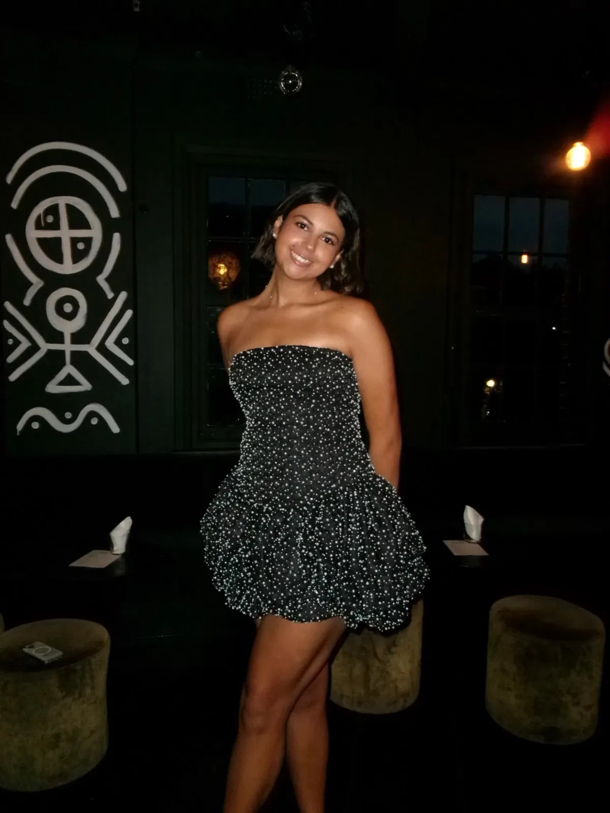 AJE Regina Pearl Mini Dress Size 10 - Image 2