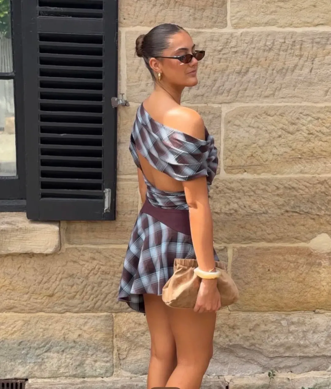 Faye mini dress for rent on The Volte - main image