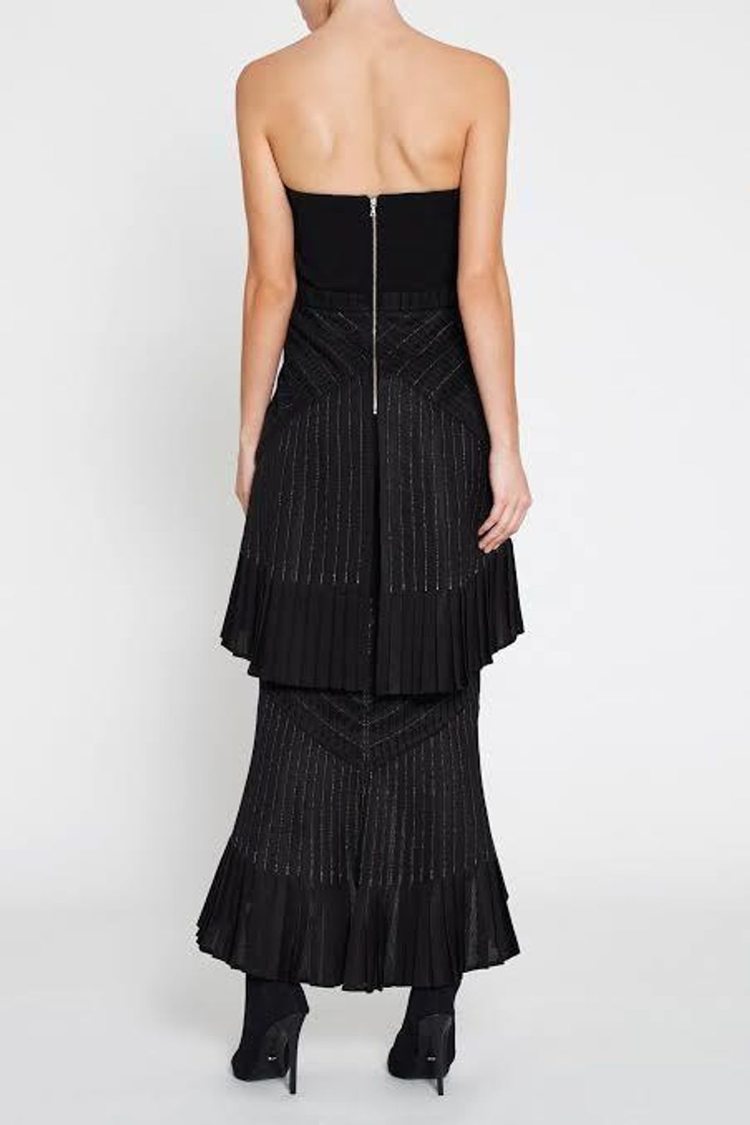 Sass and Bide The Grand Legacy Midi Dress Black Size 8 for rent on The Volte - main image
