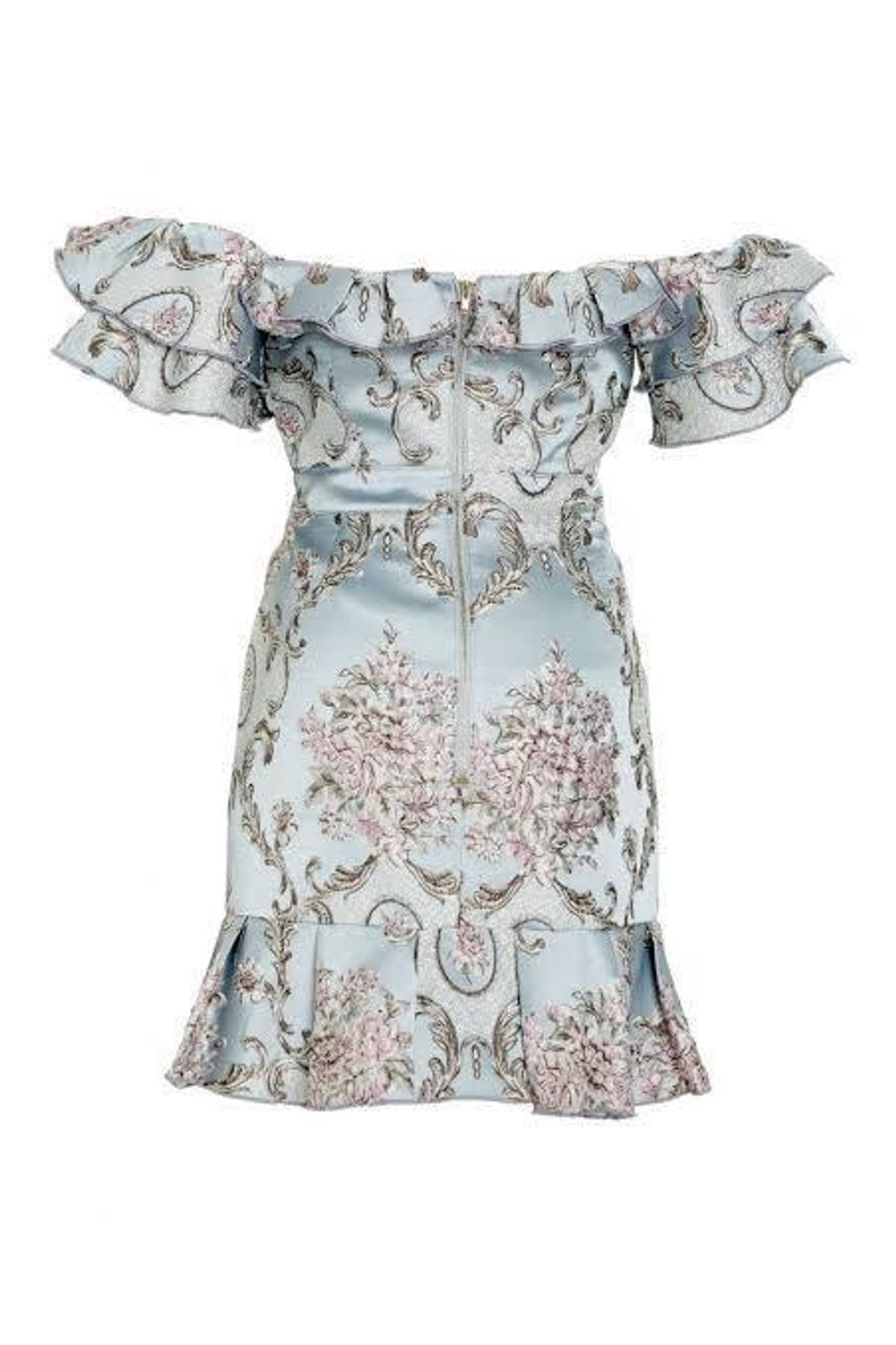 We Are Kindred Mollie Off Shoulder Mini Dress Print Size AU 10 / M - Image 4