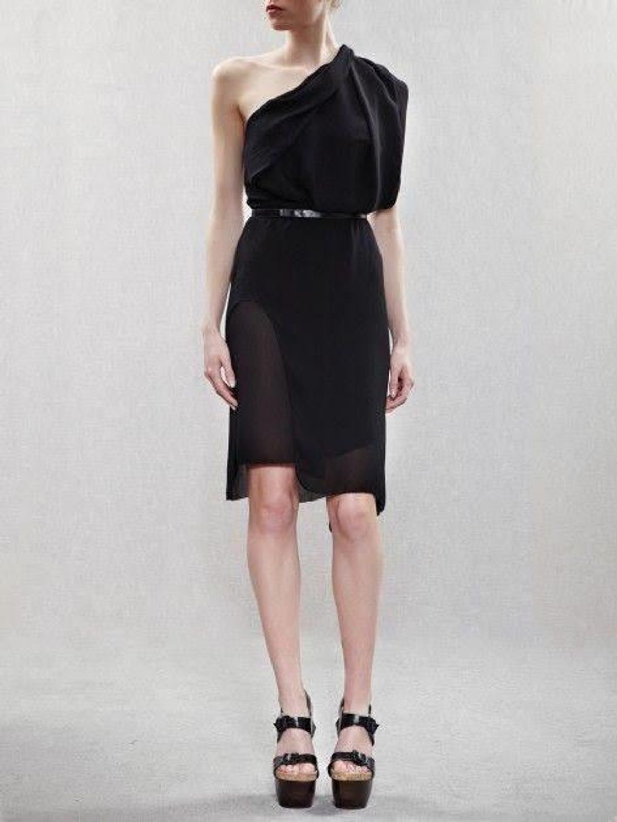 Acne Evans Dress - Vintage AW11 Black size 8 - Image 1