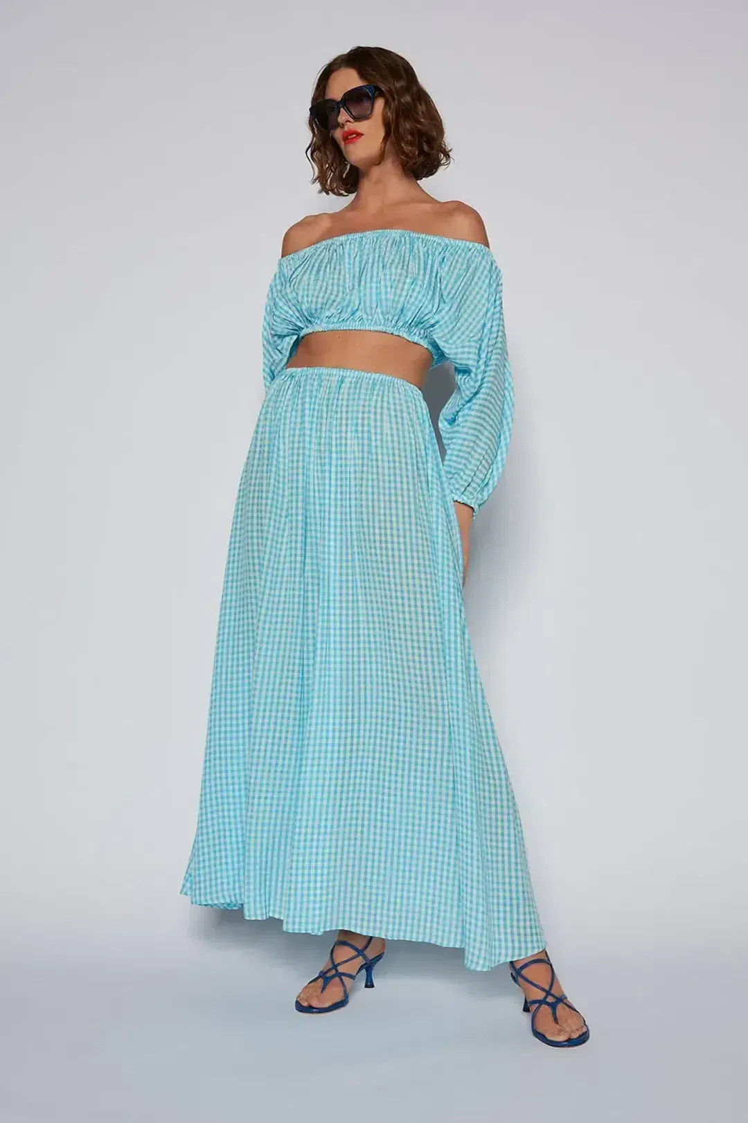 Scanlan Theodore cut out gingham dress 10 for rent on The Volte - main image