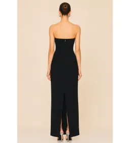 Rachel Gilbert Lukas Gown Black Silver Size 2/AU10 for rent on The Volte - image 2