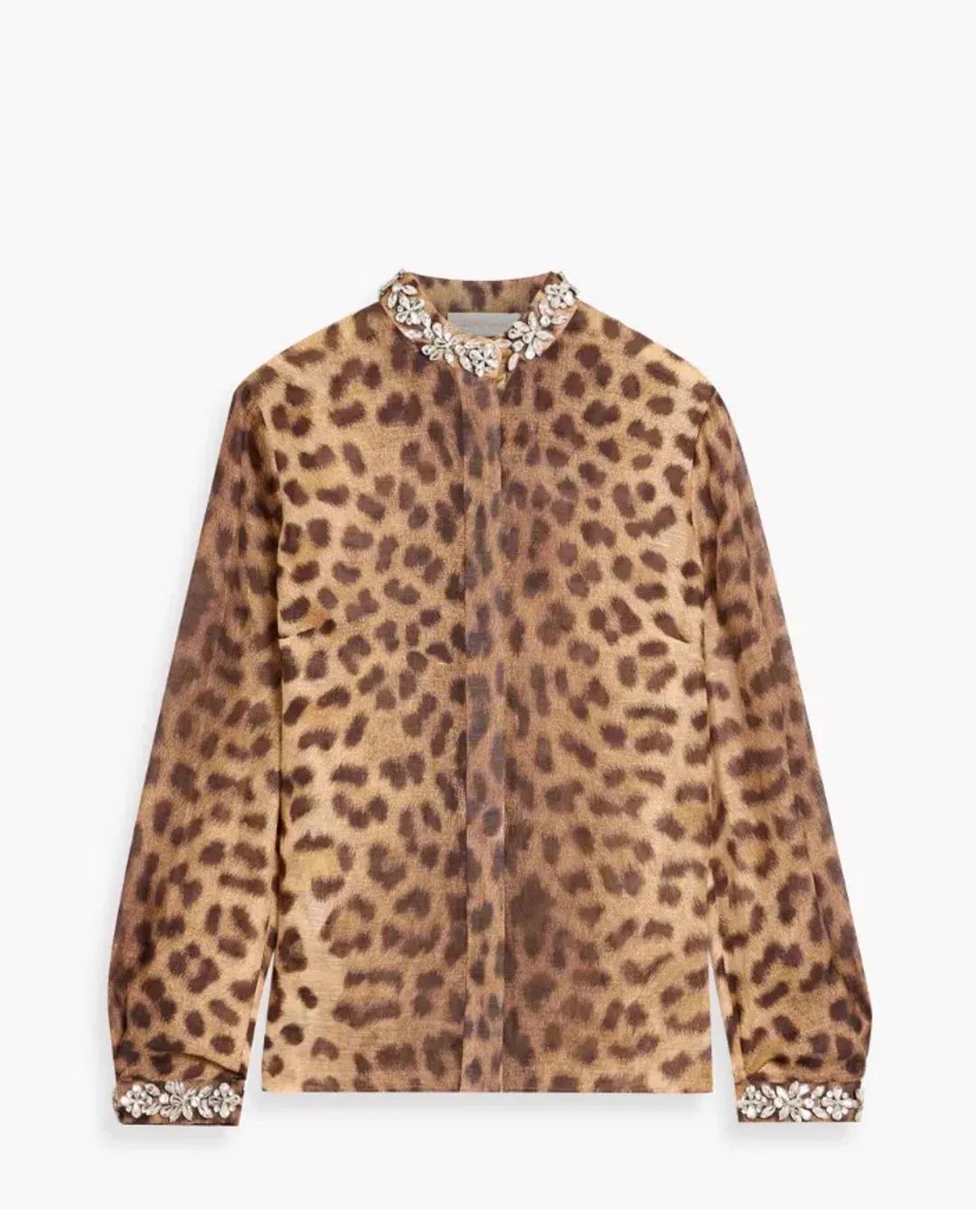 Zimmermann Crus Embellished Body Shirt Size 0/ AUS 8 for rent on The Volte - main image