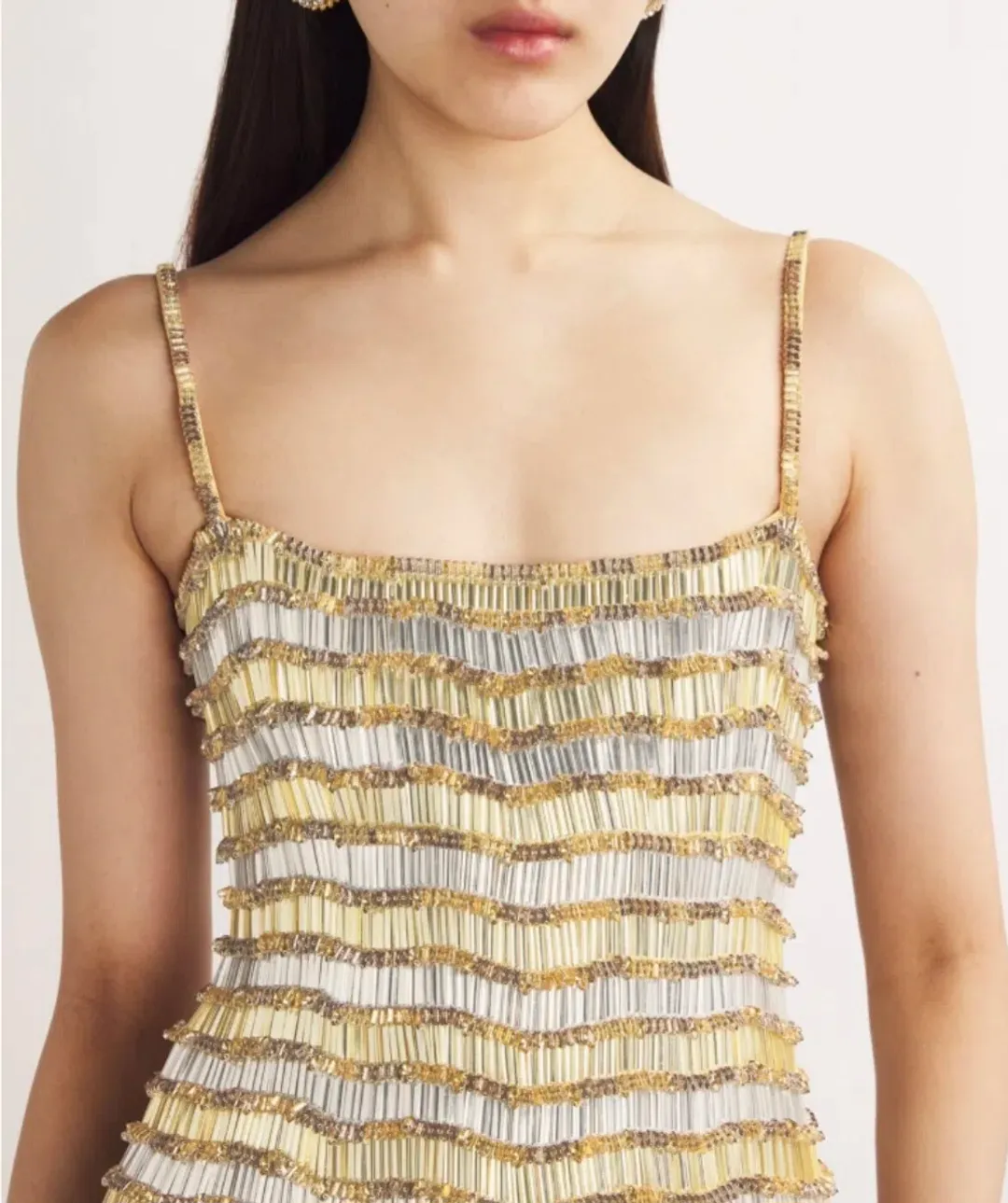 Rachel Gilbert Zeph Mini Gold Silver 1/AU8 for rent on The Volte - main image