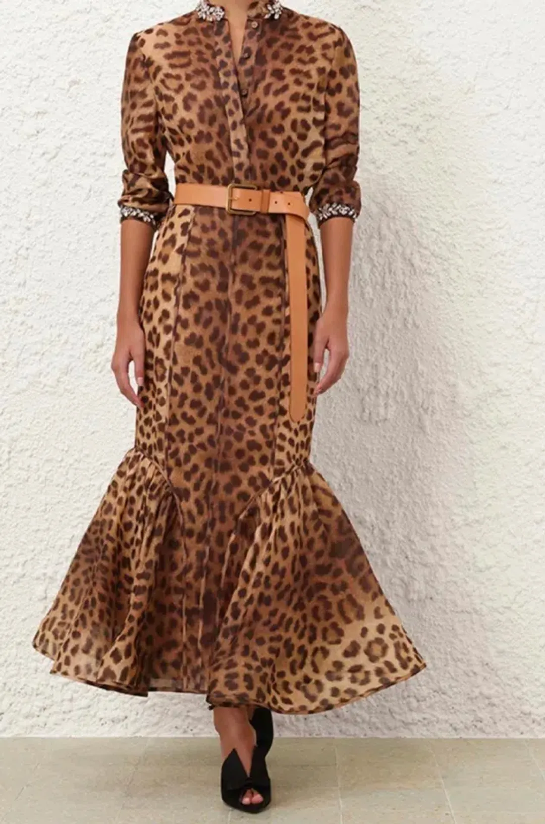 Zimmermann Crush Panelled Skirt Size 0/ AUS 8 for rent on The Volte - main image